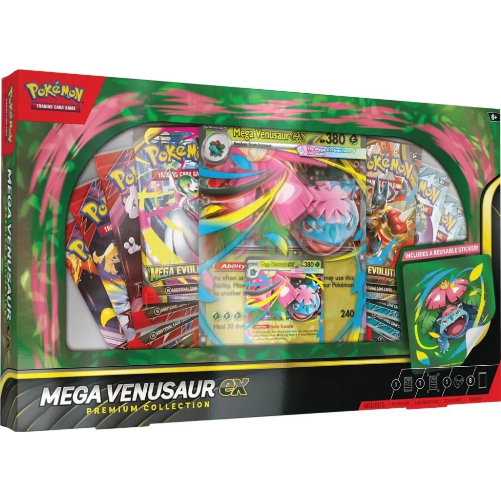 Pokémon TCG - Mega Venusaur EX Premium Collection Box