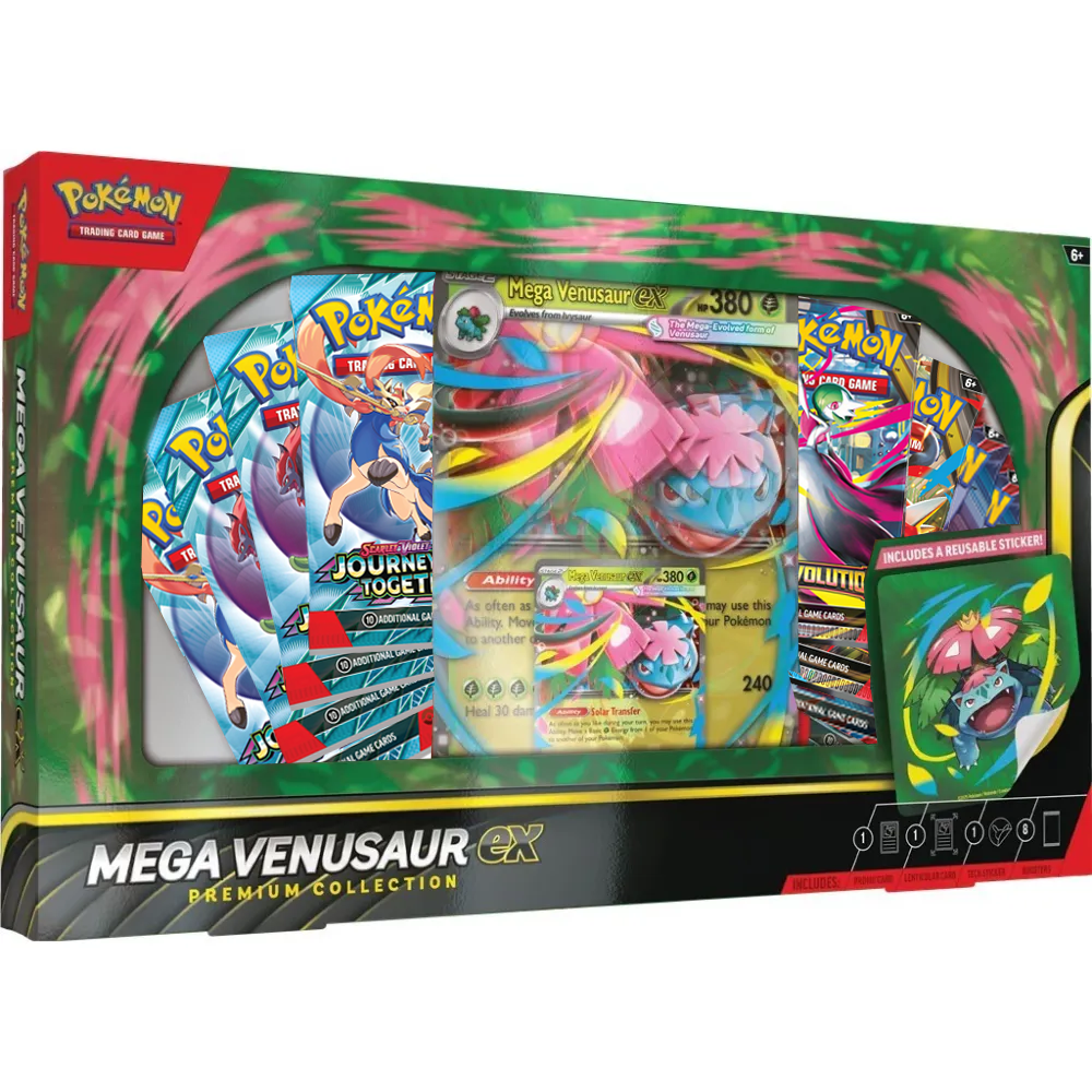 Pokémon TCG - Mega Venusaur EX Premium Collection Box