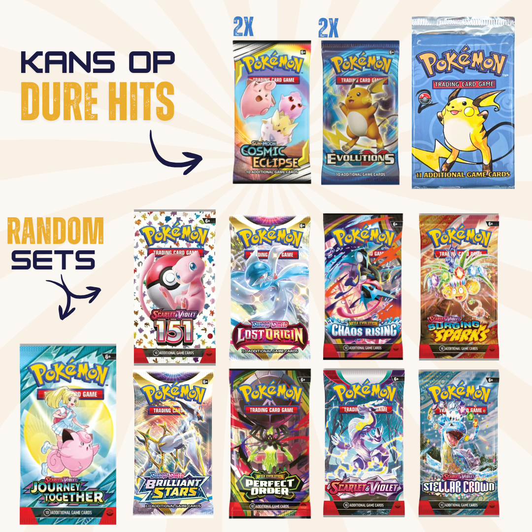 Pokémon TCG - Mystery Booster Pack Bag 4