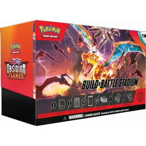 Pokémon TCG - Obsidian Flames Build & Battle Stadium
