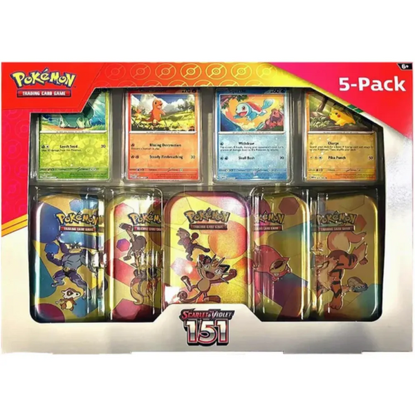 Pokémon TCG - Scarlet & Violet 151 Costco Mini Tin Bundle