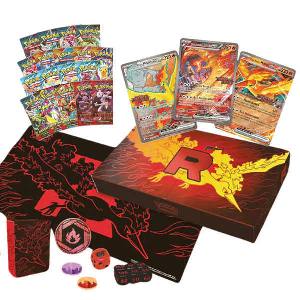 Pokémon TCG - Team Rocket’s Moltress Ultra Premium Collection Box