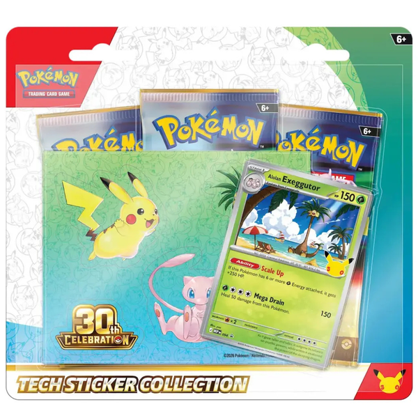 Pokémon TCG - 30th Celebrations Tech Sticker Collection