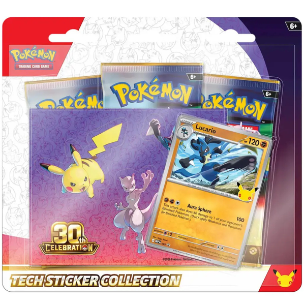 Pokémon TCG - 30th Celebrations Tech Sticker Collection