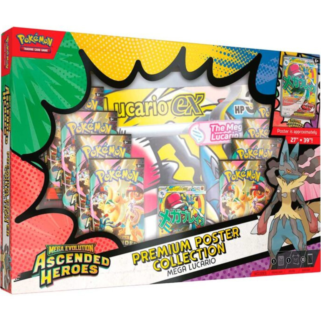 Pokémon TCG - Ascended Heroes Premium Poster Collection