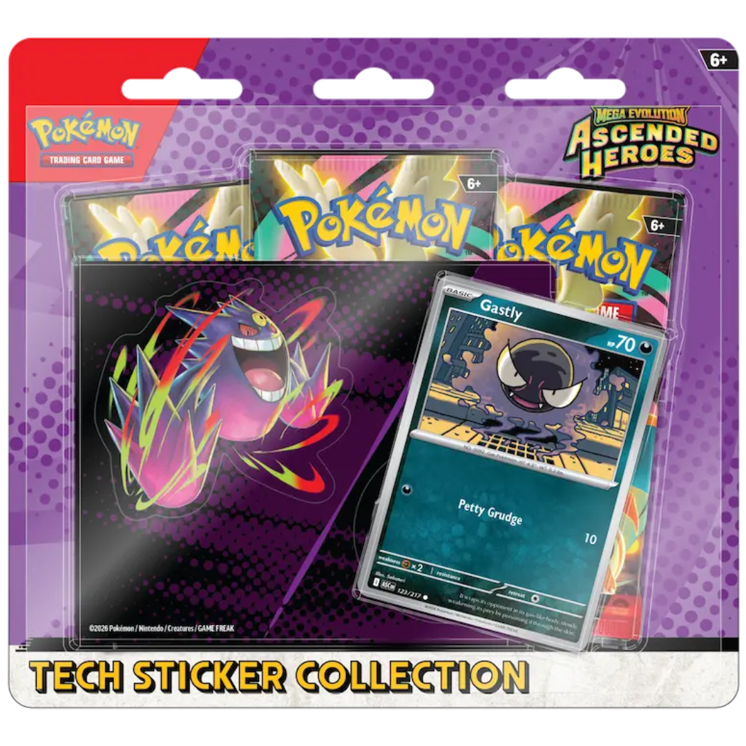 Pokémon TCG - Ascended Heroes Tech Sticker Collection