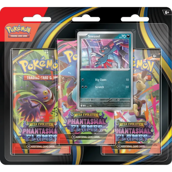 Pokémon TCG - Phantasmal Flames 3 Pack Blister