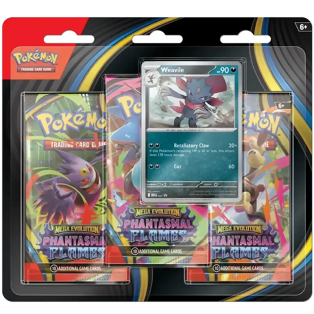 Pokémon TCG - Phantasmal Flames 3 Pack Blister