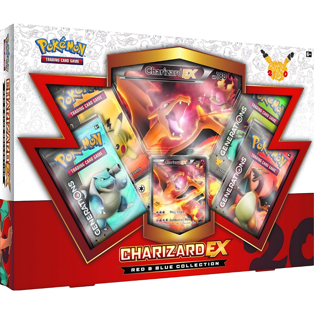Pokémon TCG - Red & Blue Collections Collection Box