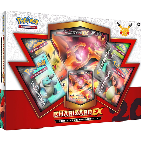 Pokémon TCG - Red & Blue Collections Collection Box