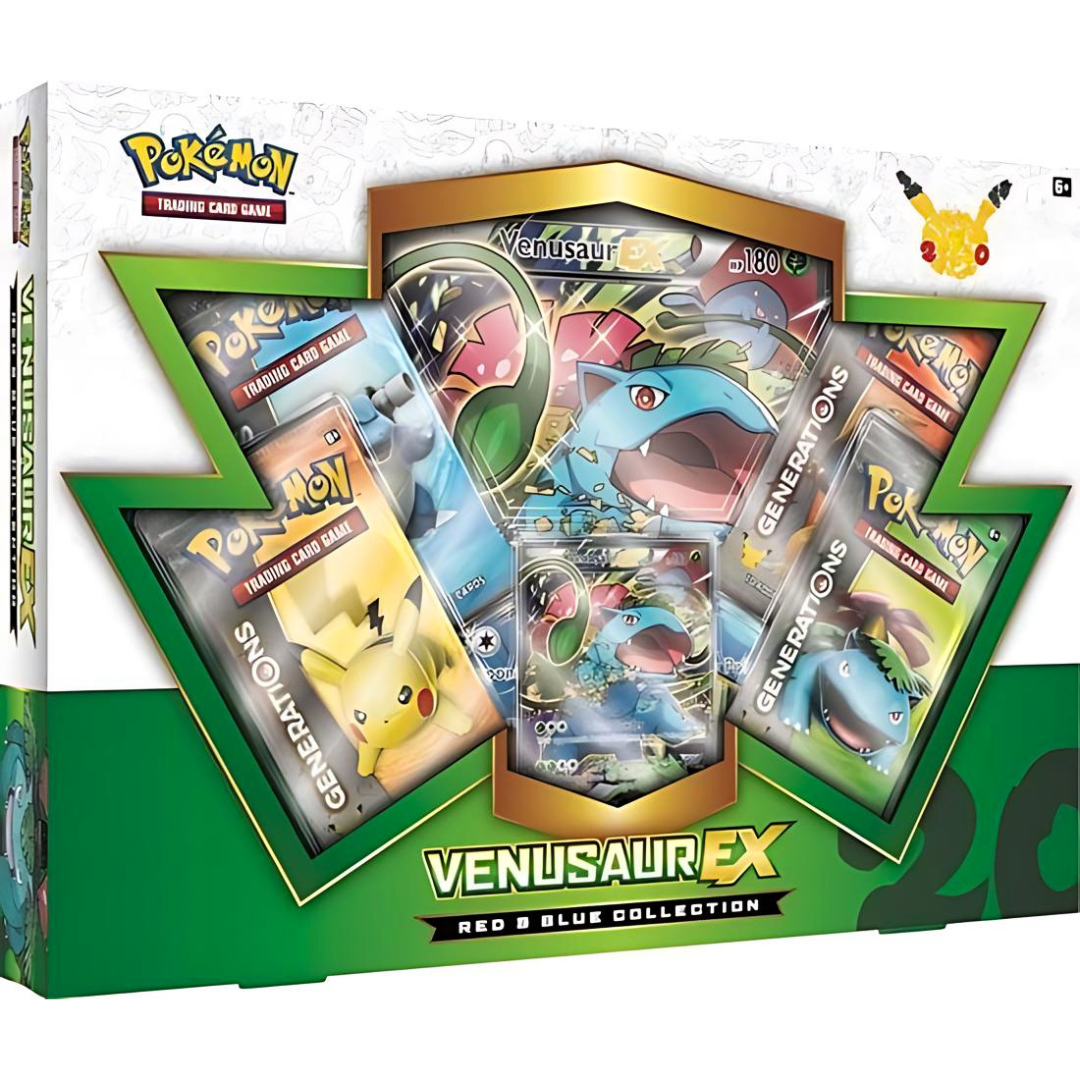 Pokémon TCG - Red & Blue Collections Collection Box