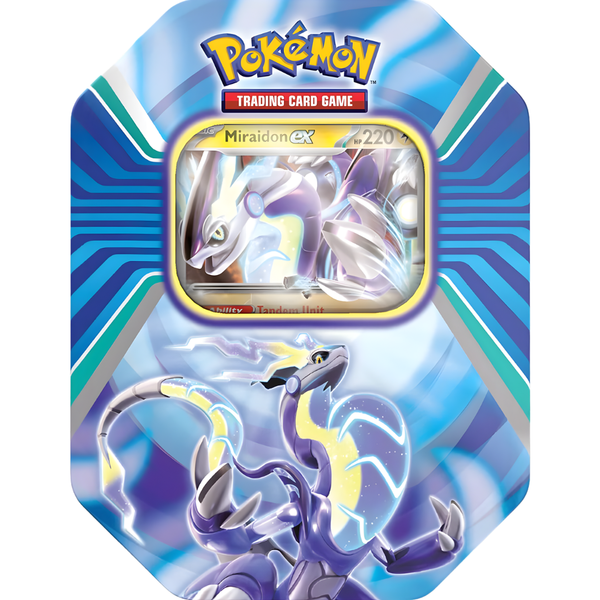 Pokémon TCG - Scharlachrote und violette Paldea-Legenden Miraidon Tin