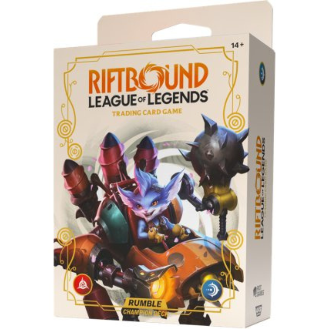 Riftbound: League of Legends TCG - Spiritforged Champion Deck - Rumble ...