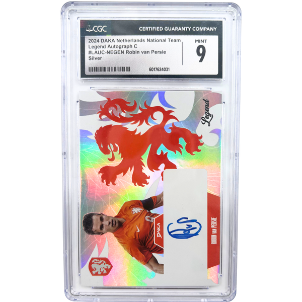 Robin van Persie 06/40 Autograph CGC 9 DAKA 2024