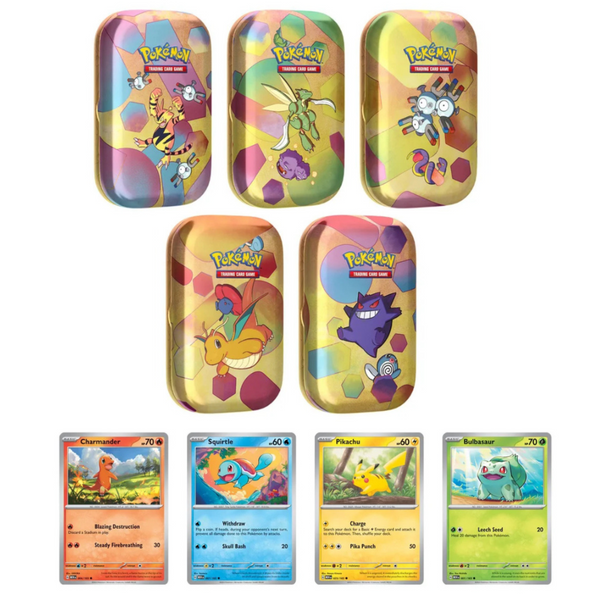 Pokémon TCG - Scarlet & Violet 151 Costco Mini Tin Bundle