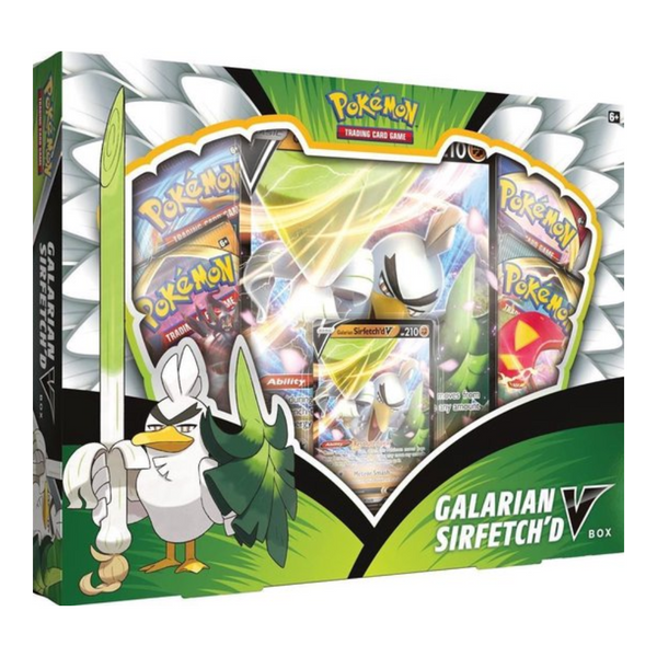 Pokémon TCG - Galarian Sirfetched'd V Collection Box