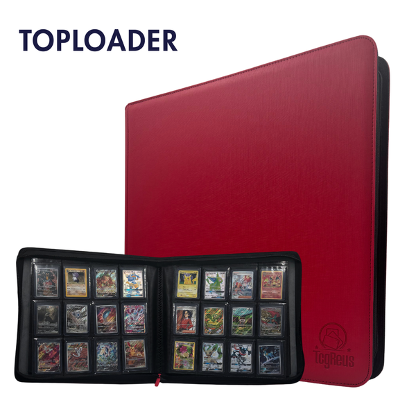 Pokémon TCG - TcgReus Toploader Binder 12-pocket map