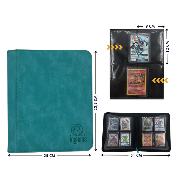 Pokémon TCG - TcgReus Toploader Binder 4-pocket map