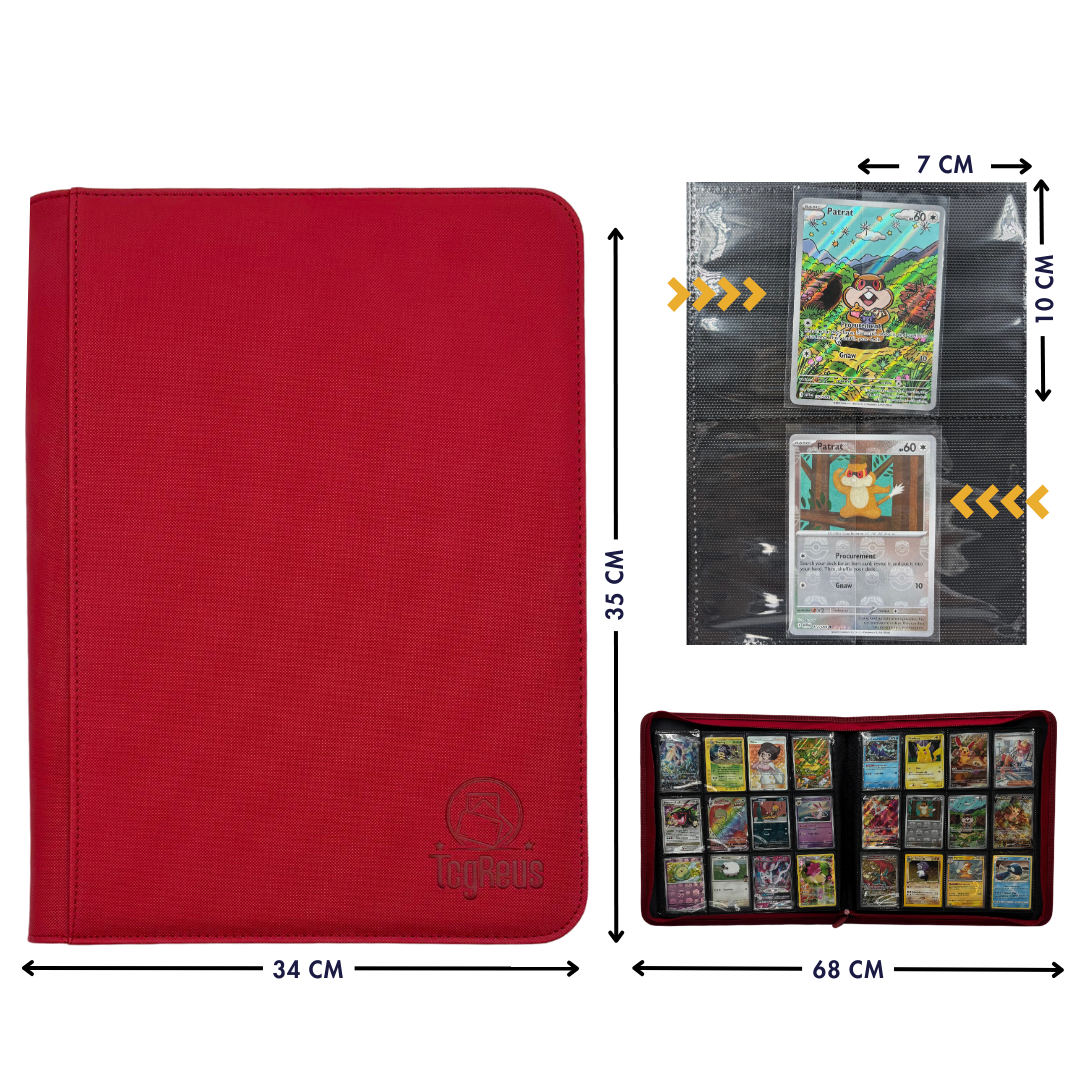 Pokémon TCG - TcgReus Binder 12-pocket map