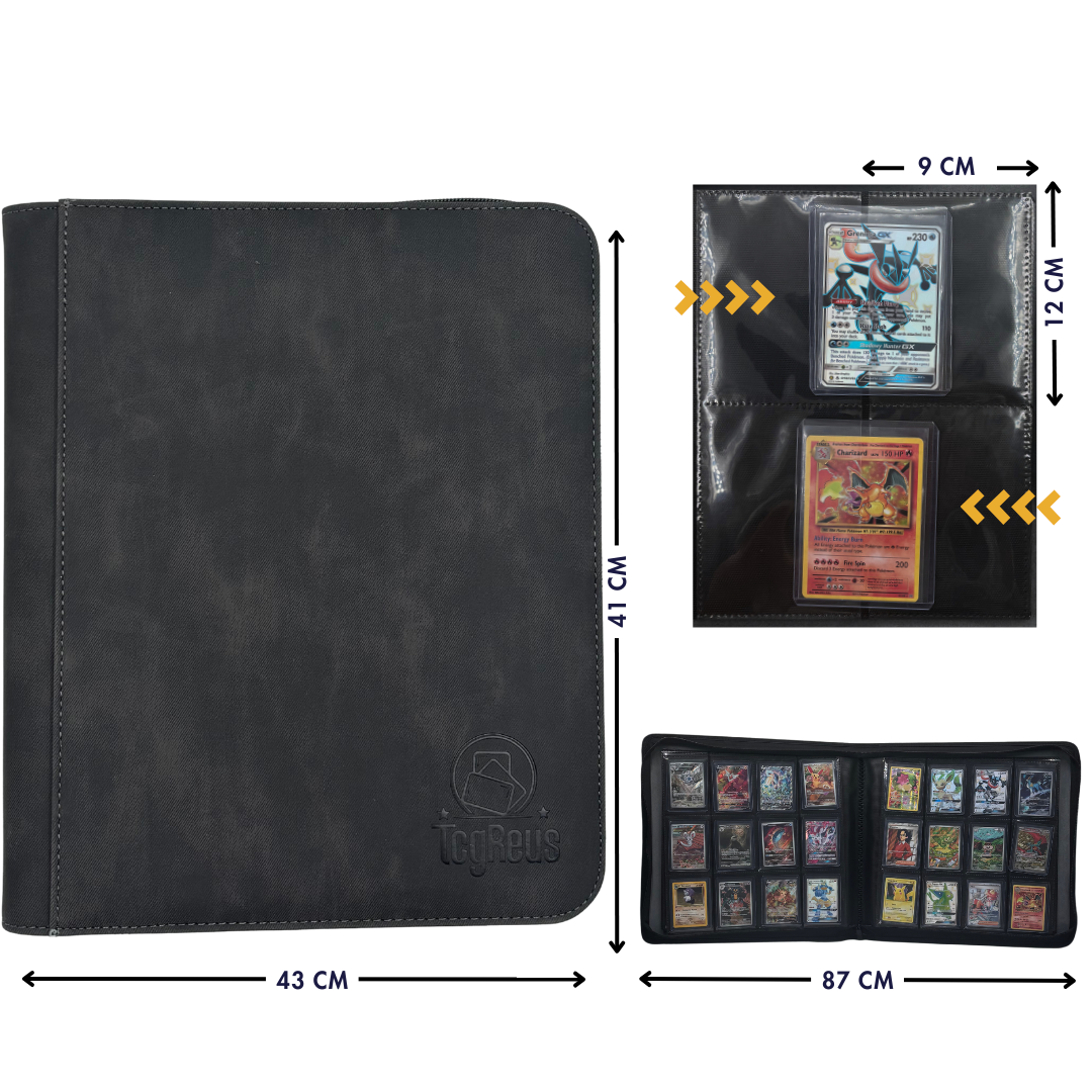 Pokémon TCG - TcgReus Toploader Binder 12-pocket map