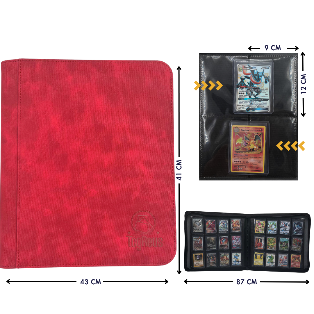 Pokémon TCG - TcgReus Toploader Binder 12-pocket map