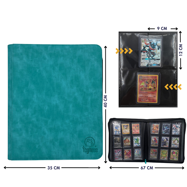 Pokémon TCG - TcgReus Toploader Binder 9-pocket map