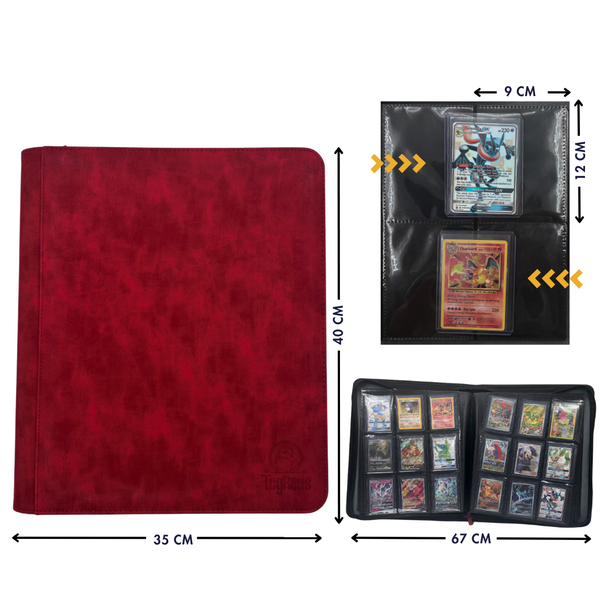 Pokémon TCG - TcgReus Toploader Binder 9-pocket map