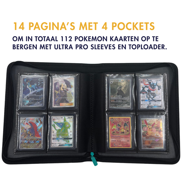 Pokémon TCG - TcgReus Toploader Binder 4-pocket map