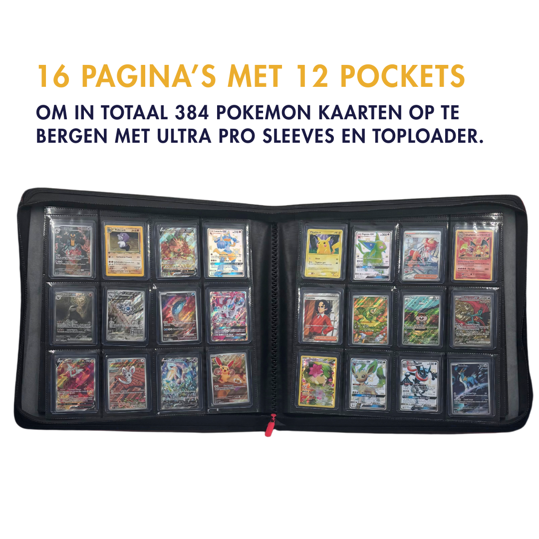 Pokémon TCG - TcgReus Toploader Binder 12-pocket map