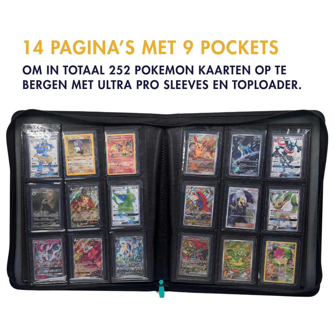 Pokémon TCG - TcgReus Toploader Binder 9-pocket map