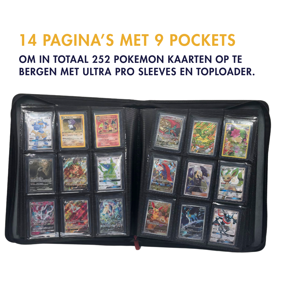 Pokémon TCG - TcgReus Toploader Binder 9-pocket map