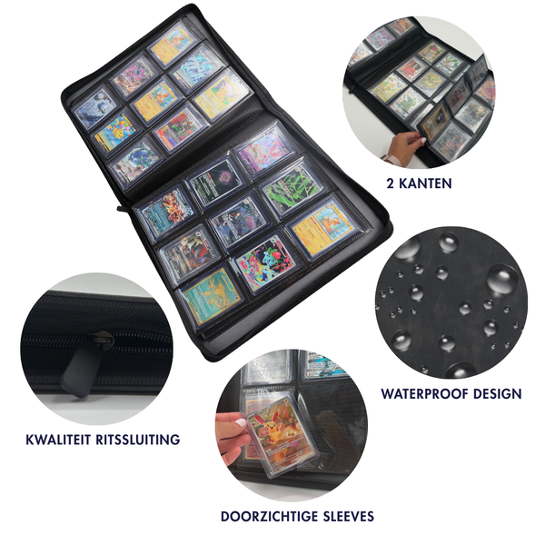 Pokémon TCG - TcgReus Toploader Binder 9-pocket map