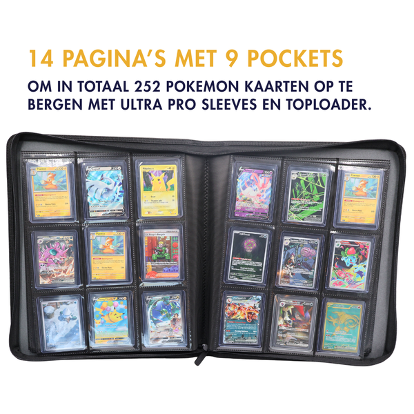 Pokémon TCG - TcgReus Toploader Binder 9-pocket map