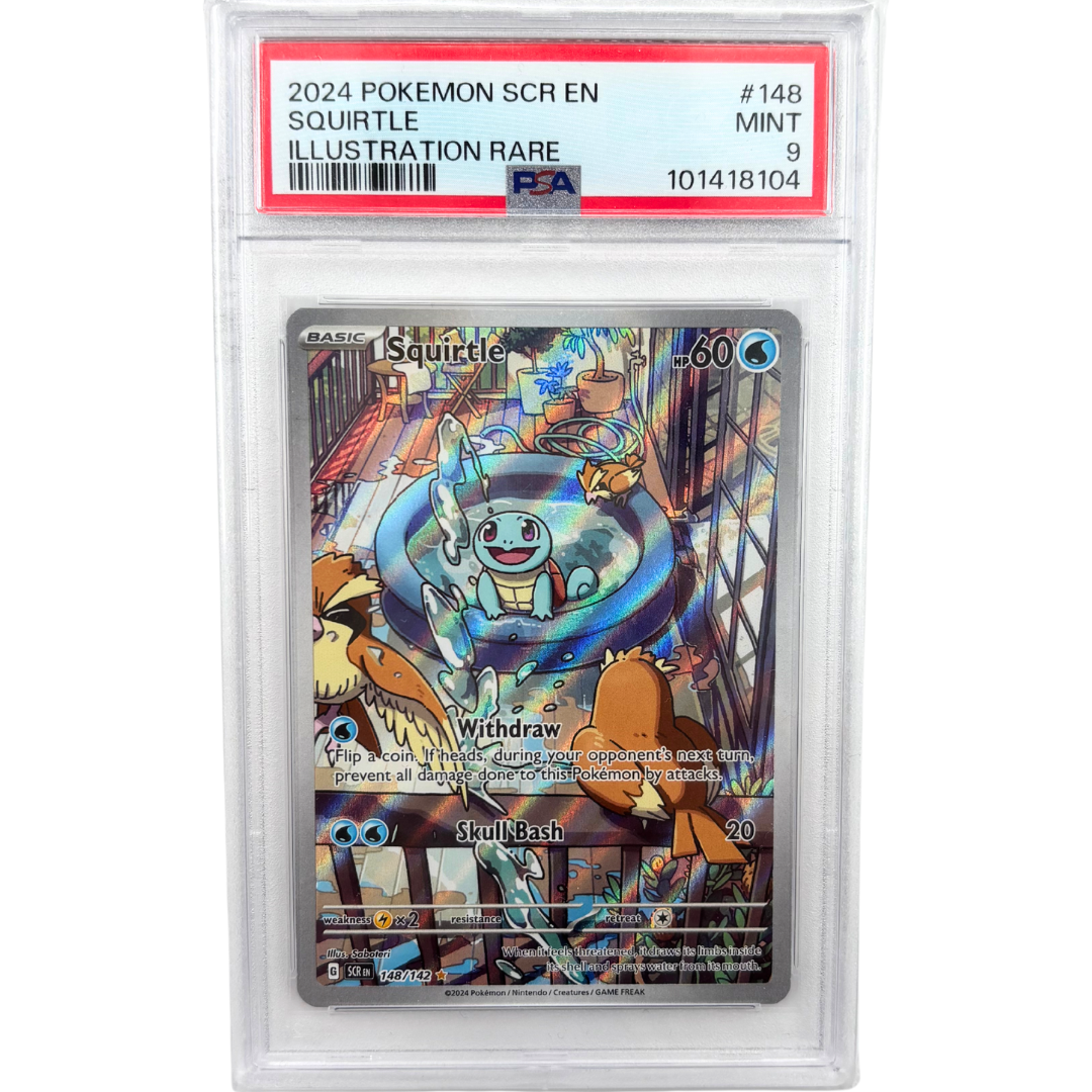 Squirtle #148 Stellar Crown PSA 9