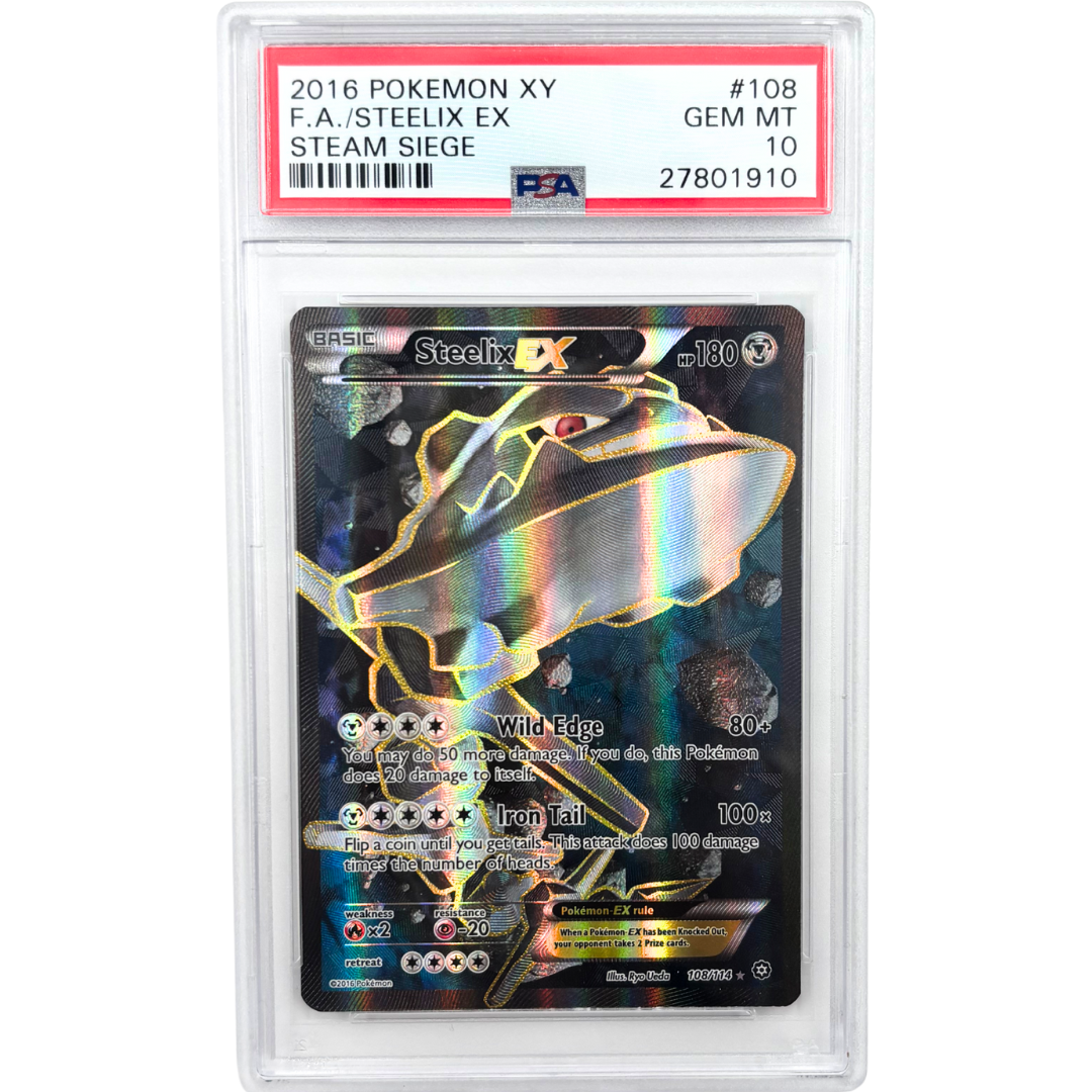 Steelix EX Steam Siege PSA 10