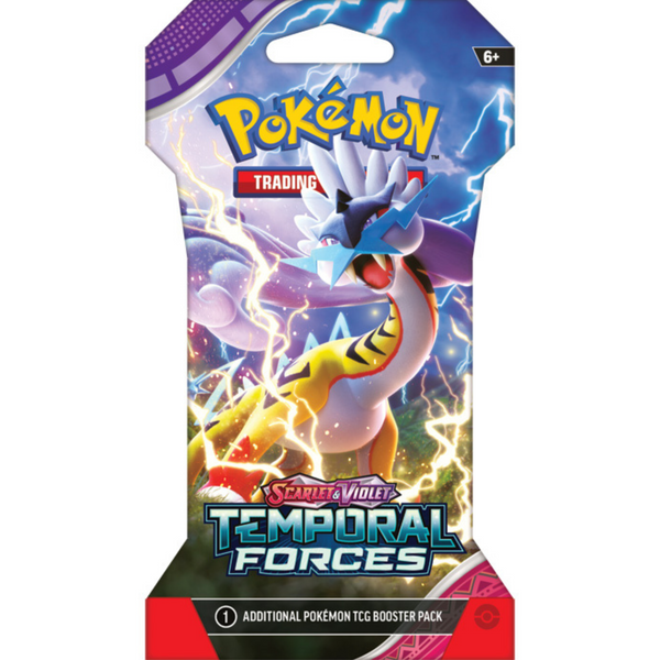 Pokémon TCG – Boosterpack mit Hüllen für Zeitkräfte