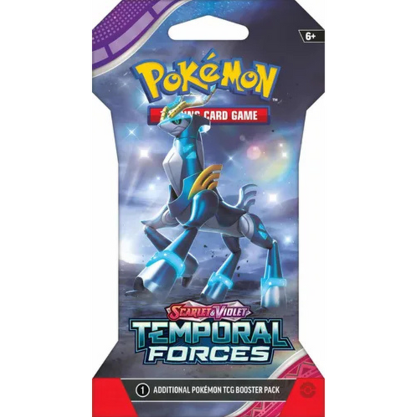 Pokémon TCG – Boosterpack mit Hüllen für Zeitkräfte