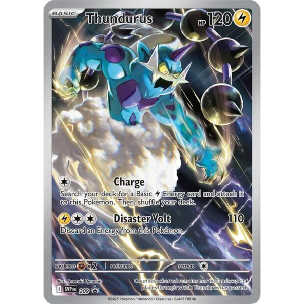 Pokémon TCG - Thundurus SVP 209