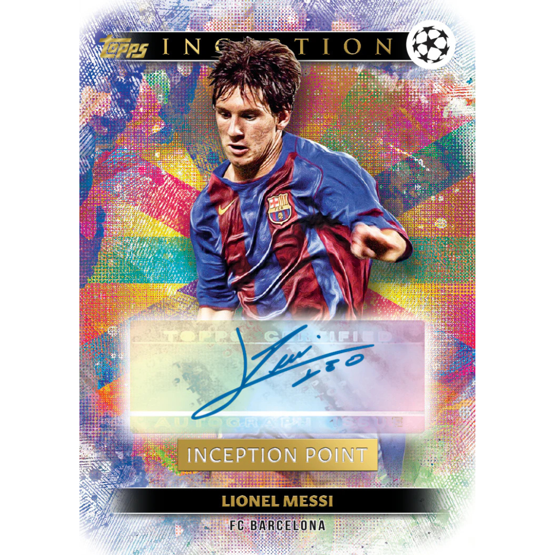 Topps Product Inception Topps TCG - Inception UEFA Club Competitions Hobby Box 2024/2025 | TcgReus