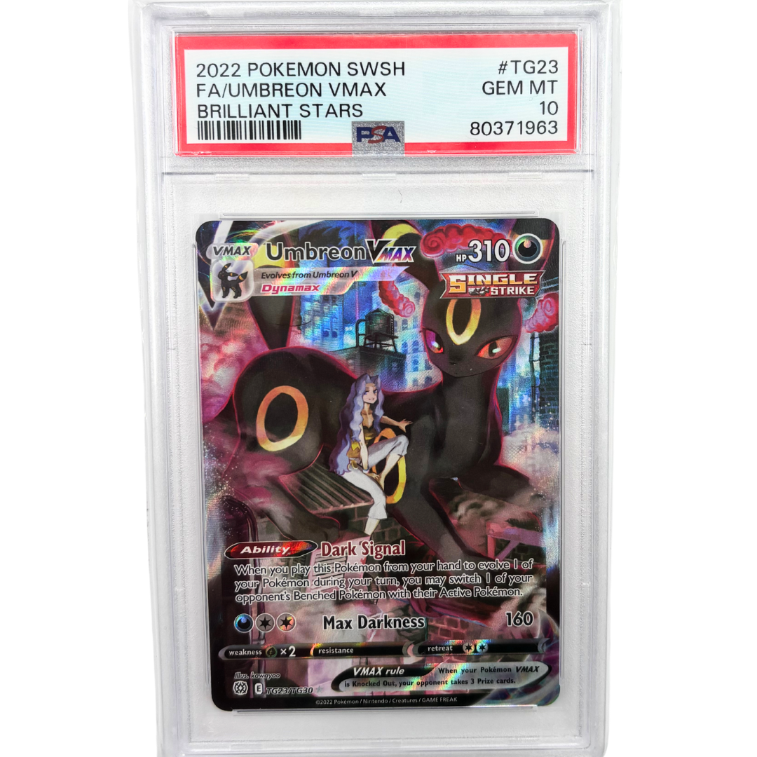 Umbreon VMAX #TG23 Brilliant Stars PSA 10