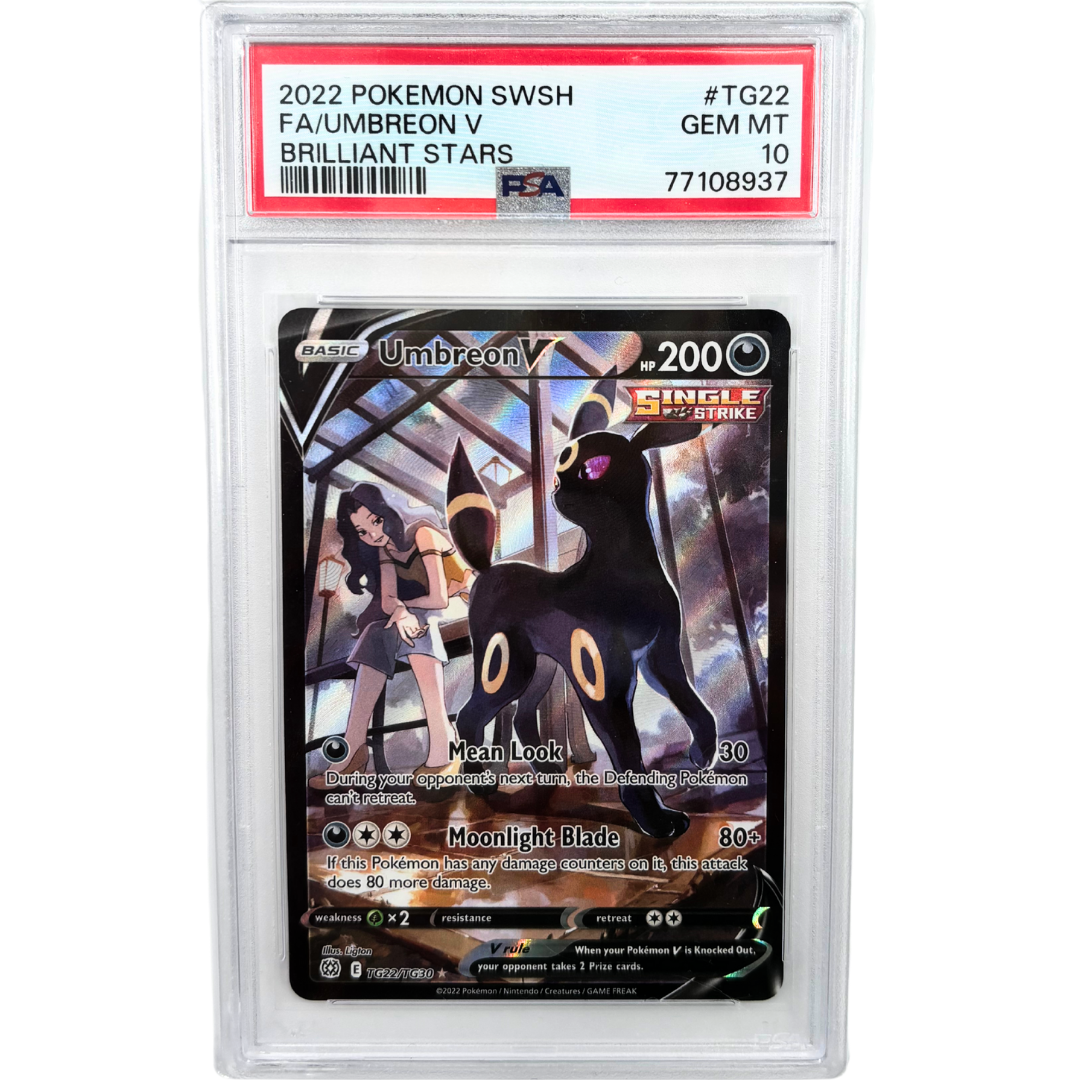 Umbreon V #TG22 Brilliant Stars PSA 10