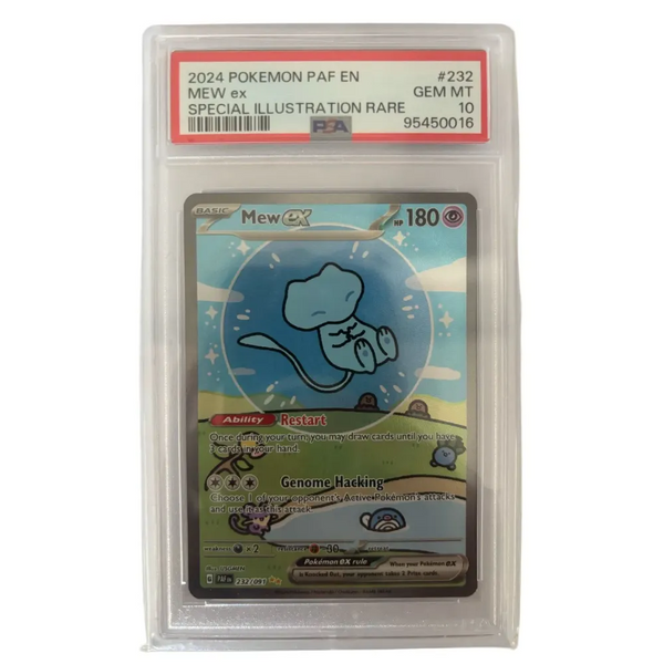 Mew ex (Bubble Mew) Paldean Fates PSA 10