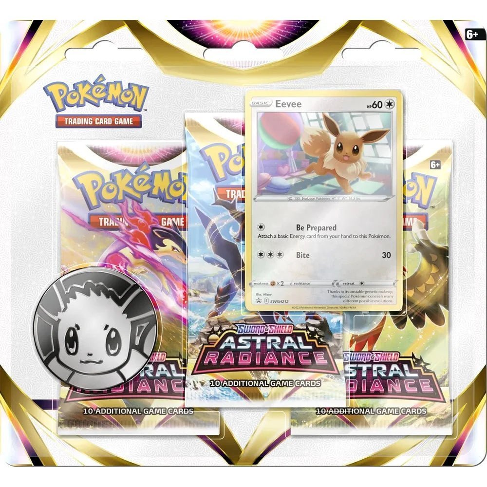 Pokémon TCG - Astral Radiance 3 Pack Blister - TcgReus
