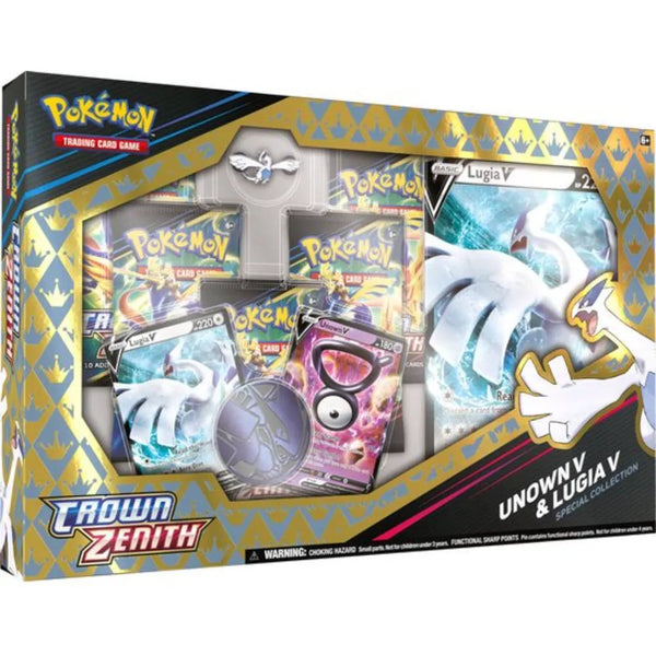 Pokémon TCG - Crown Zenith Unown V & Lugia V Special Collection - TcgReus