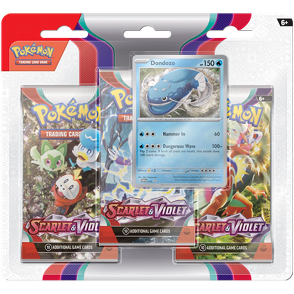 Pokémon TCG - Scarlet & Violet Base 3 Pack Blister