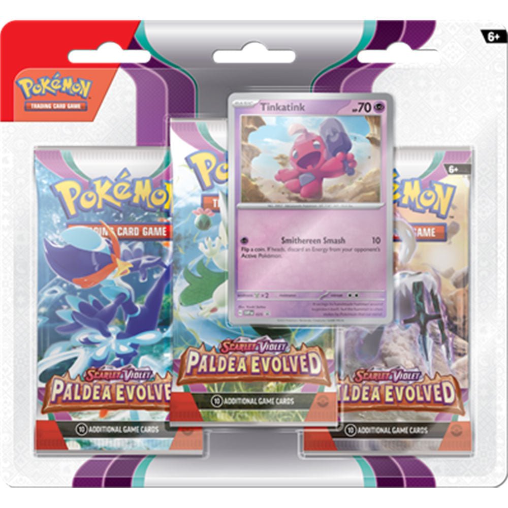 Pokémon TCG - Paldea Evolved 3 Pack Blister