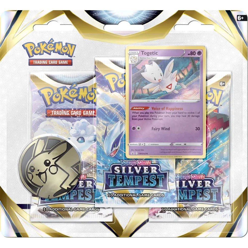 Pokémon TCG - Silver Tempest 3 Pack Blister