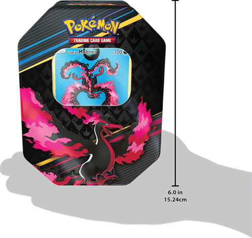 Pokémon TCG - Crown Zenith Galarian Moltres Special Art Tin