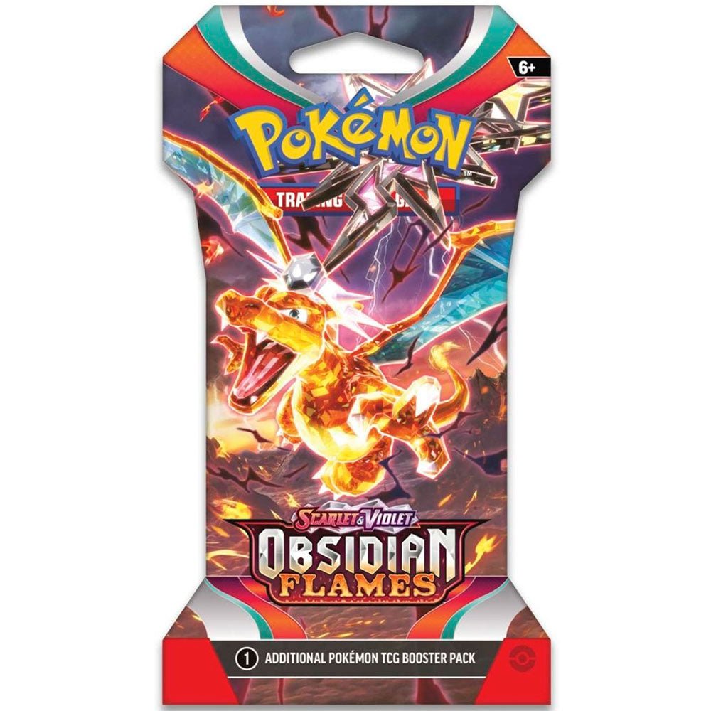 Pokémon TCG - Obsidian Flames Sleeved Booster Pack - Pokéreus