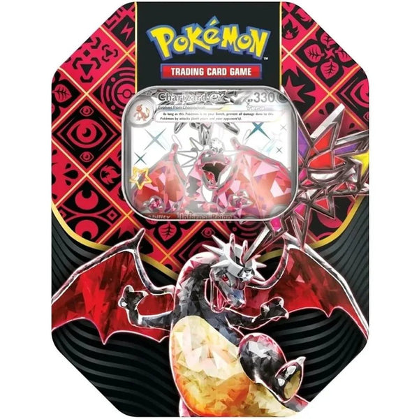 Pokémon TCG - Paldean Fates Charizard EX Tin - Pokéreus